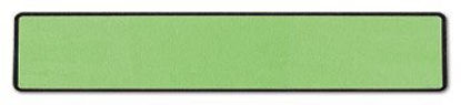 Picture of Blank Label Wide-Trak™  Instructional Label Green Autoclavable 1 X 5-3/8 Inch8800-02