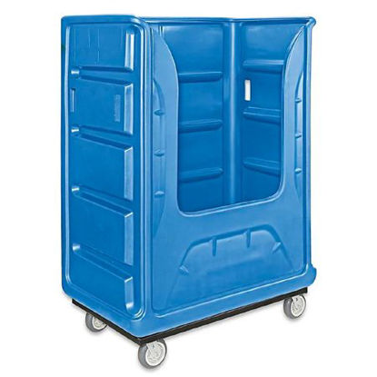 Picture of Bulk Truck 4 Casters 1,000 lbs. Hand Grips PolyethyleneH-5201