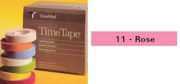 Picture of Blank Label Tape Time® Multipurpose Label Rose Vinyl 1 X 500 InchT-501-11