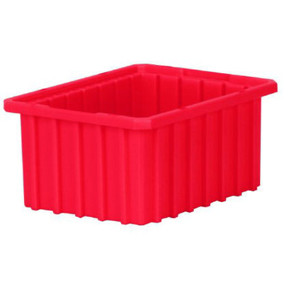 Picture of Storage Container Akro-Grids Red Industrial Grade Polymers 3-1/2 X 8-1/4 X 10-7/8 Inch33105RED