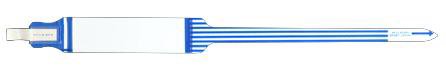 Picture of Identification Wristband Safeguard® Write On Band Adhesive Closure Without Legend855-11-PDJ
