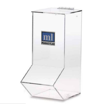 Picture of Hand Hygiene Dispenser Clear Acrylic Manual Wall Mount17146