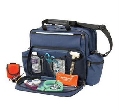 Picture of Shoulder Bag Home Health Series Navy 600D Waterproof 3-1/2 X 3-1/2 X 14 Inch0650CA-NV