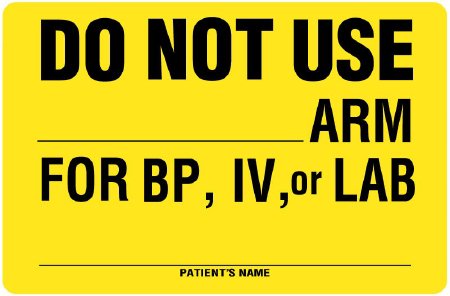 Picture of Pre-Printed Label Auxiliary Label Yellow Fluorescent Paper DO NOT USE FLURSNT Safety and Instructional 2-5/8 X 4 InchULPE401