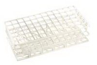 Picture of Test Tube Rack VWR® 36 Place 13 mm Tube Size White 2 -1/8 X 4-1/4 X 4-1/4 Inch89215-722