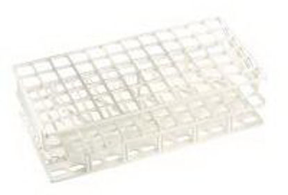 Picture of Test Tube Rack VWR® 36 Place 13 mm Tube Size White 2 -1/8 X 4-1/4 X 4-1/4 Inch89215-722