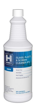 Picture of Husky® Glass / Surface Cleaner Antistatic Liquid 1 Quart Bottle Mild Scent NonSterileHSK-420-05