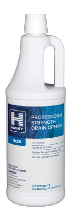 Picture of Husky® Drain Cleaner Liquid 1 Quart Bottle Mild Scent NonSterileHSK-403-03