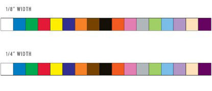 Picture of Blank Instrument Tape Key Surgical® Colored Identification Tape Gray 1/4 InchT-120-12