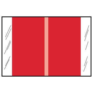 Picture of Blank Label COL'R'TAB® Chart Tab Red Paper 1-1/2 X 1-1/2 Inch11102