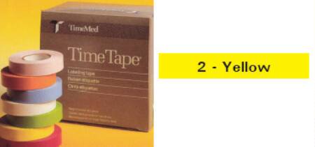 Picture of Blank Label Tape Time® Multipurpose Label Yellow Vinyl 1 X 500 InchT-501-2
