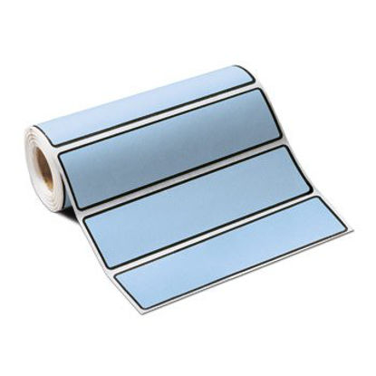 Picture of Blank Label Wide-Trak™  Multipurpose Label Blue 1-3/8 X 5-3/8 Inch1645-11
