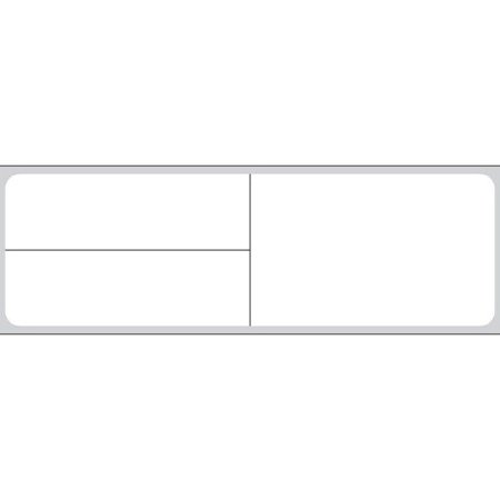 Picture of Pre-Printed Label Meditech® Auxiliary Label White Paper TAKE WITH FOOD OR MILK Safety and Instructional 1-1/4 X 4 InchTD1-MIT-3