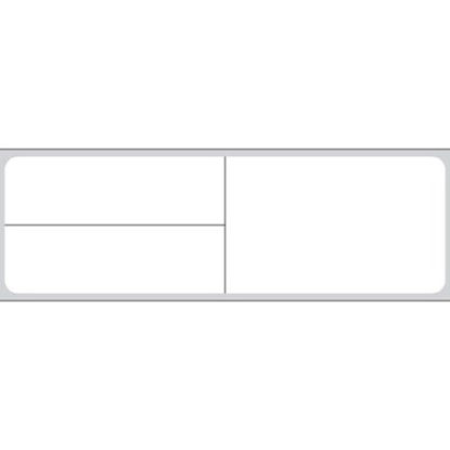 Picture of Pre-Printed Label Meditech® Auxiliary Label White Paper TAKE WITH FOOD OR MILK Safety and Instructional 1-1/4 X 4 InchTD1-MIT-3