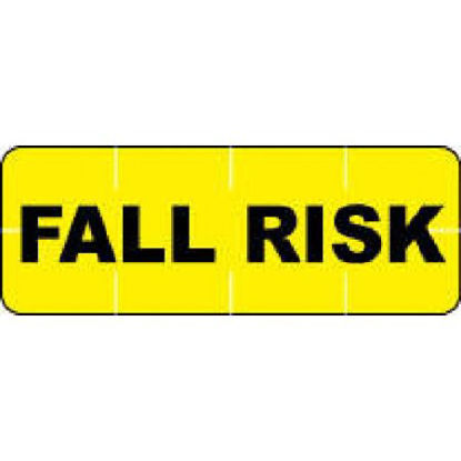 Picture of Identification Wristband Alert Bands® Alert Band Adhesive Closure Fall Risk59713051