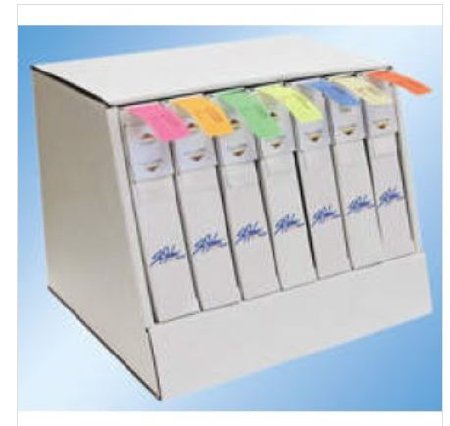 Picture of Label Dispenser PDC® 7 X 8-1/2 X 10-1/4 Inch For use with IV Labels White 1 EachDSP-V2