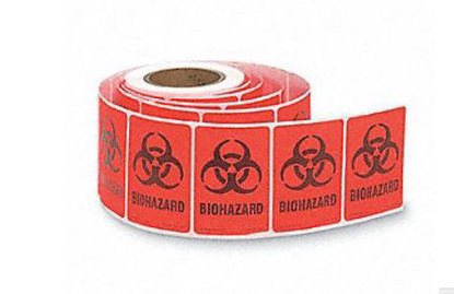 Picture of Door Sign Caution Brady™ Biohazard9GEJ8