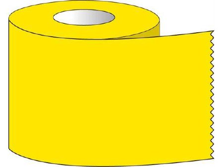 Picture of Blank Label Tape Multipurpose Label Yellow 1 X 500 InchST-10-2