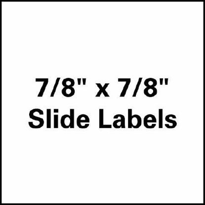 Picture of Blank Label Timemed Laboratory Use White 7/8 X 7/8 InchMRS-78