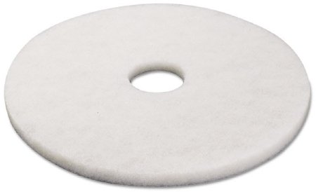 Picture of Hard Floor Polishing Pad Boardwalk® 17 Inch White PolyesterBWK4017WHI