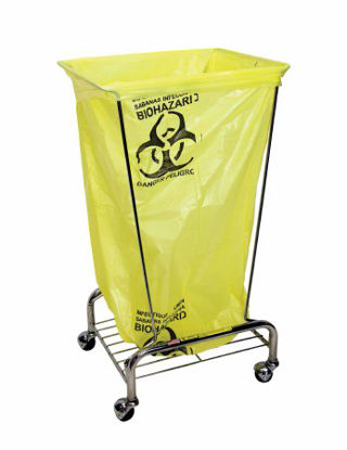 Picture of Hamper Stand Rolling Square Opening Manual Without Lid699