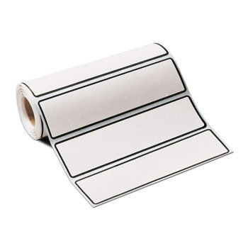 Picture of Blank Label Wide-Trak™  Multipurpose Label White1645-01