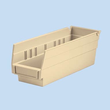 Picture of Shelf Bin Health Care Logistics® Blue Industrial Grade Polymers 4 X 4-1/8 X 11-5/8 Inch1440B