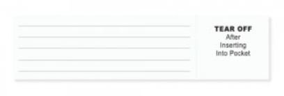 Picture of Insert Card Veri Color®8610-01-PDA