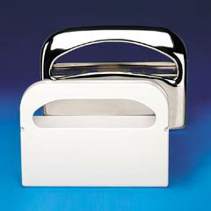 Picture of Toilet Seat Cover Dispenser Chrome Plastic 250 Count Wall MountBWKKD200