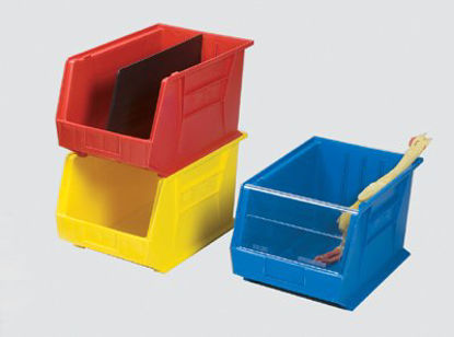 Picture of Storage Bin Stack-Tote Blue Polypropylene 10 X 11-1/8 X 17-5/8 Inch1419B