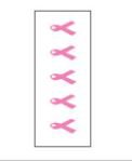 Picture of Blank Instrument Tape Key Surgical® Colored Identification Tape Pink, White Vinyl 1/4 InchT-718-0111