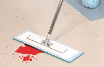 Picture of Wet Mop Pad Contec® Premira® High Sorbency White Microfiber DisposableHCPM3004