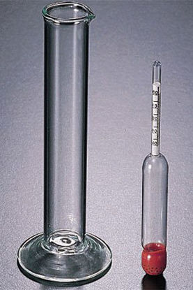 Picture of Urine Hydrometer Fisher Scientific™ 1 to 1.040, Graduated in 0.001 Increments For Midget Urinometer22274217