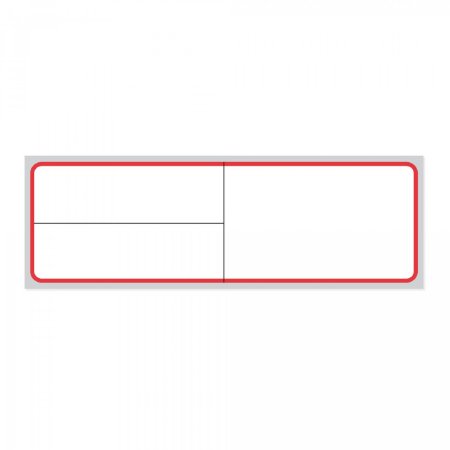 Picture of Blank Label Thermal Label White Paper 1-1/4 X 4 InchLDWHP67