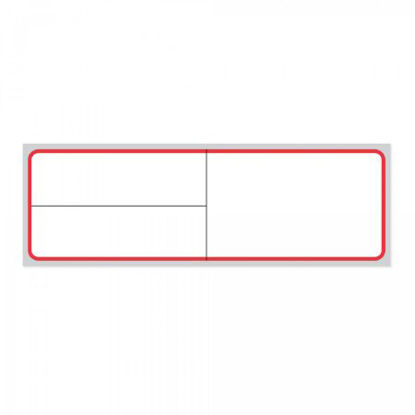 Picture of Blank Label Thermal Label White Paper 1-1/4 X 4 InchLDWHP67