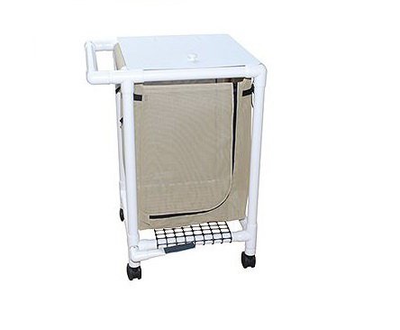 Picture of Single Hamper with Bag 4 Casters 25.71 gal.218-S-FP-NAVY