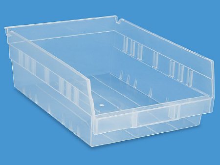 Picture of BIN, STORAGE UTILITY PLAS CLR 8 1/2"X12"X4" (12/CT)S-16294