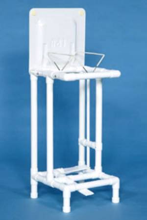 Picture of Hamper Stand Standard Stationary Square Opening 22 gal. Foot Pedal Self-Closing LidLHS11