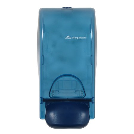 Picture of Soap Dispenser Georgia-Pacific Splash Blue Manual Push Wall Mount53052