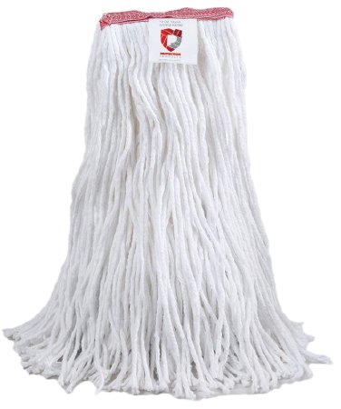 Picture of Wet String Mop Head Protection Pak™ Looped-end Medium Blue Rayon Disposable0413-B