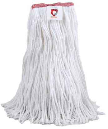 Picture of Wet String Mop Head Protection Pak™ Looped-end Medium Blue Rayon Disposable0413-B