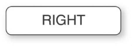 Picture of Pre-Printed Label Laboratory Use White Fluorescent Paper Right White Safety and Instructional 5/16 X 1-1/4 InchULFI101
