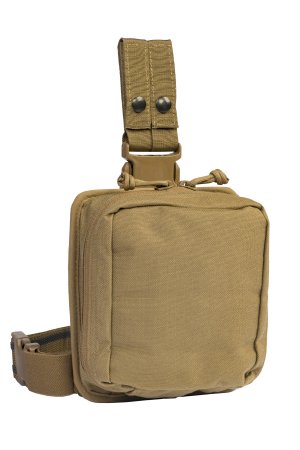 Picture of Carry Bag USCG IFAK Coyote 500D CORDURA® Solution-Dyed Nylon 8-1/4 X 7.1 X 5-1/2 Inch80-0157