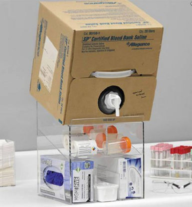 Picture of Storage Bin Cubitainer® Clear Acrylic 10 X 10 X 13 Inch2377