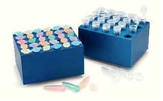 Picture of Heater Block 2 X 3 X 9.5 Inch, 20 Wells, 11.5 dia. X 36.9 mm D Well Dimension For Eppendorf® Microcentrifuge Tubes13259-002