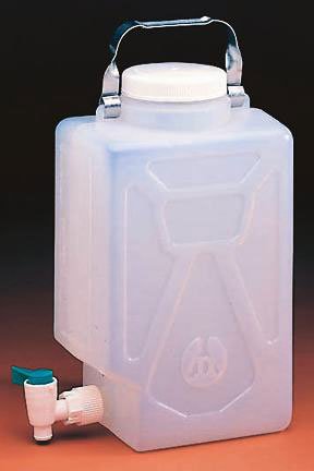 Picture of Carboy with Spigot Nalgene™ Rectangular with Spigot Polypropylene 5.5 gal. / 20 Liter029635C