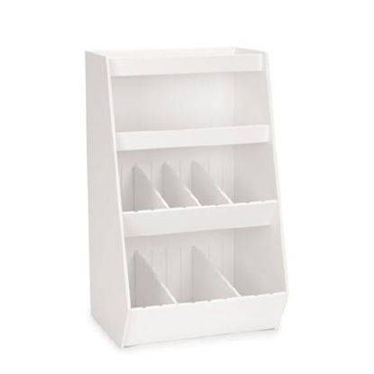 Picture of BIN, BENCH 8ADJ COMPARTMENT W/2SHELF 12"X10"X20"ML9957