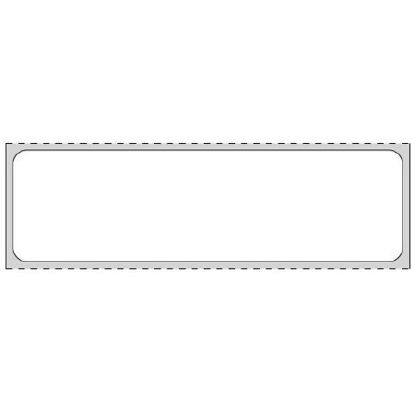 Picture of Blank Label Datamax® Thermal Label White Paper 1 X 3-1/2 InchTHERMD14
