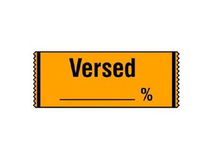 Picture of Drug Label Shamrock Anesthesia Label VERSED / _____ % Orange 1/2 X 1 InchSA-55