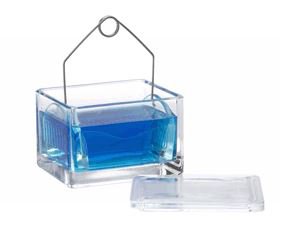 Picture of DISH, STAINING RECTGL W/GLASSCOVER (6/CS)900200